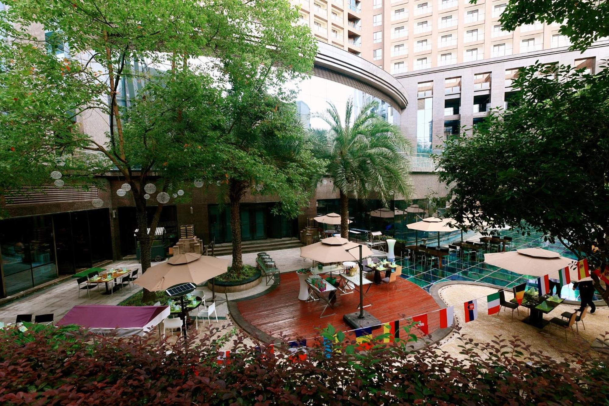 Crowne Plaza Chengdu West By Ihg Hotell Exteriör bild